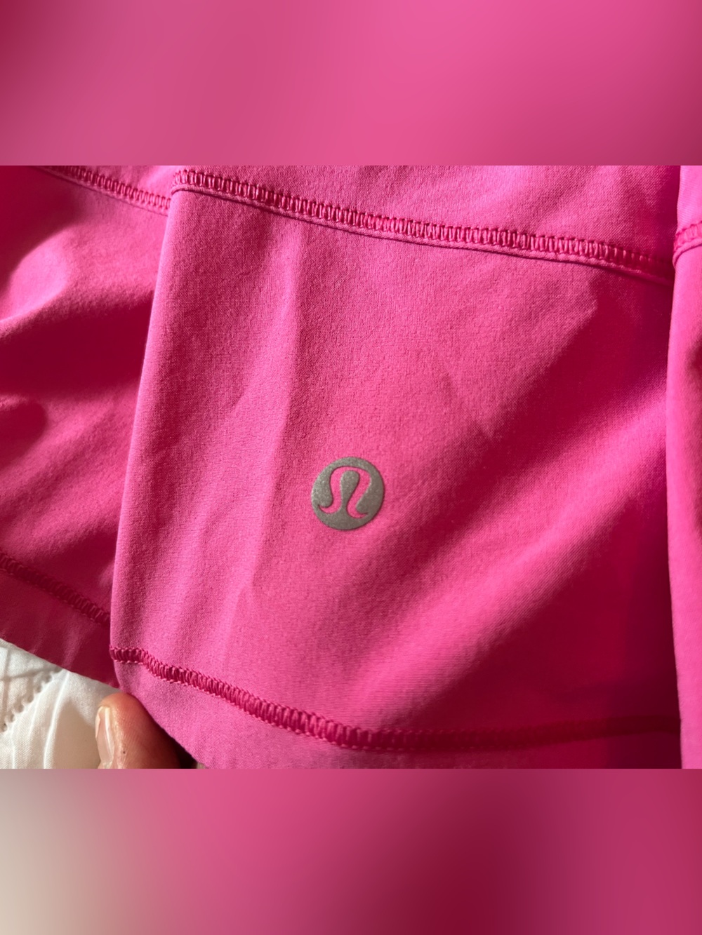Lululemon Pace Rival Skirt Long Hot Pink - Picture 4 of 7